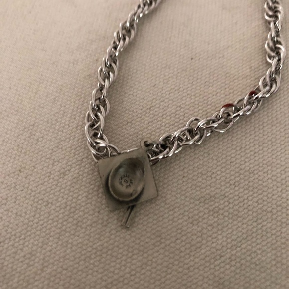 Silver Bracelet w Graduation Cap - Picture 4 of 7